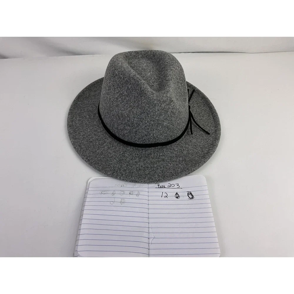 Cat & Jack Toddler Gray Fedora Hat 12-24M Recycled Polyester‎ HW57152VW NEW